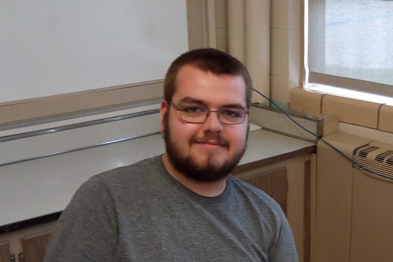 New tech department intern – Braxton Walters