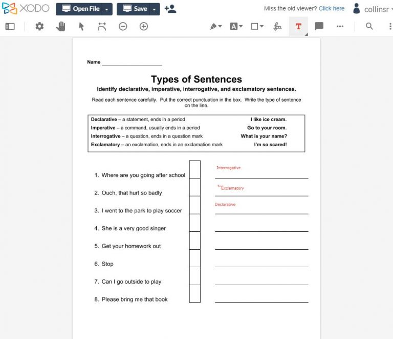 Working with PDFs from students