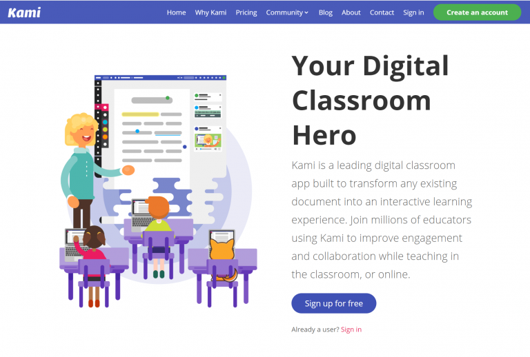 Kami 60 day trial now available for students and staff