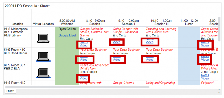 Sept. 2020 PD Videos now available