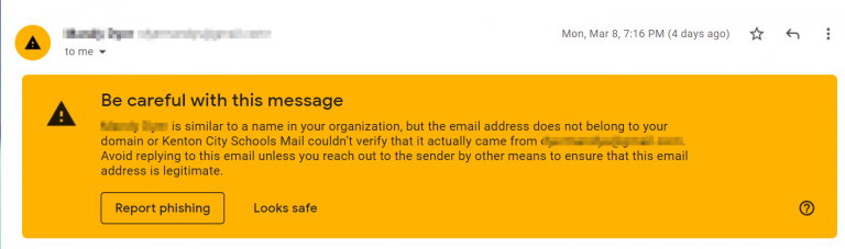 Beware of scammers!