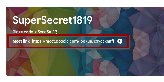 How to make google meet link